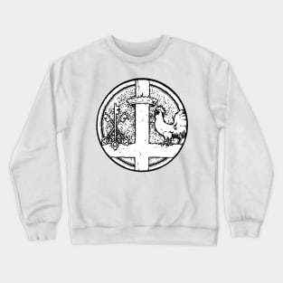 St. Peter Symbol - white bkg Crewneck Sweatshirt